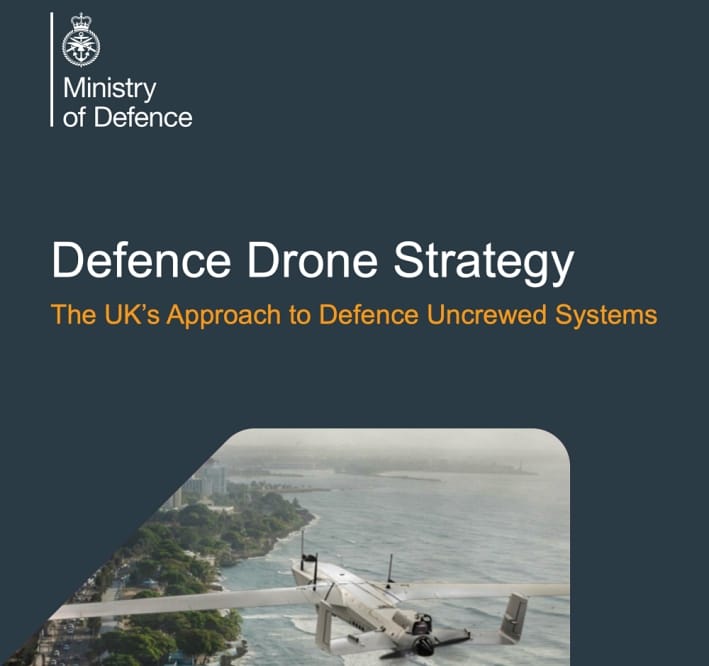 UK to Invest $5.7BN  in New Defence Drone Strategy