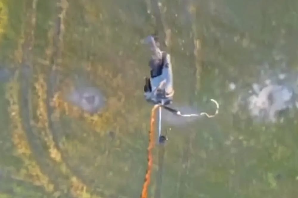 Ukrainian Drones Retrieve Fallen Drones and Trophies from Battlefield