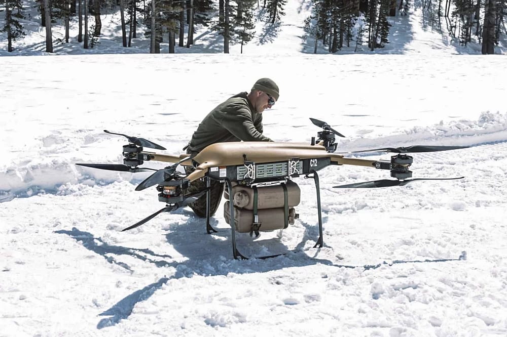 US Marine Corps Leverages  Cargo Drone to Resupply Troops on the Battlefield