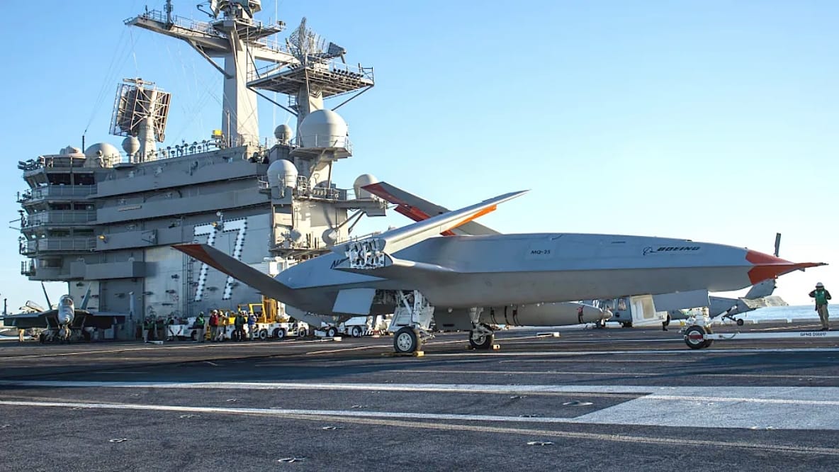 US Navy Installs World’s First Drone Control Center on Aircraft Carrier