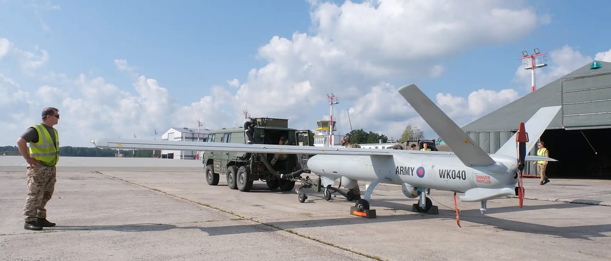 UK's Watchkeeper Flies on NATO’s Eastern Flank