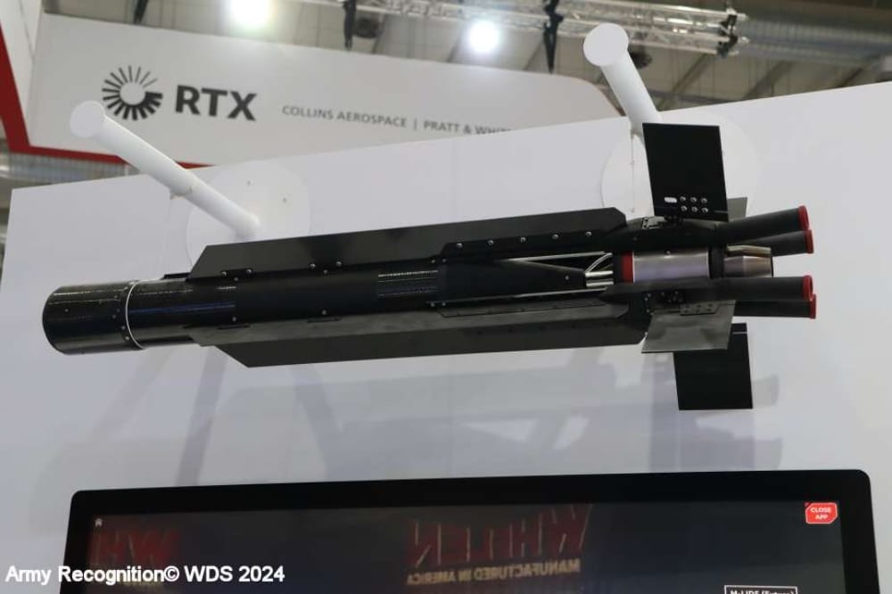 Raytheon Showcases Coyote Block 2+ Kinetic Effector for C-UAS at WDS 2024