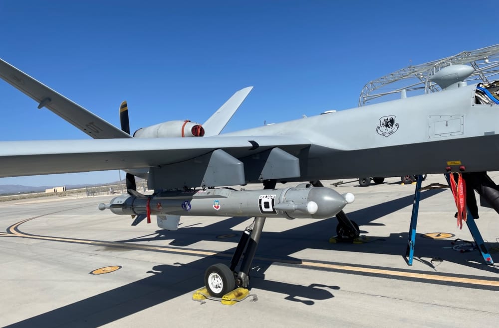US Air Force Flew MQ-9A with Angry Kitten Jamming Pod
