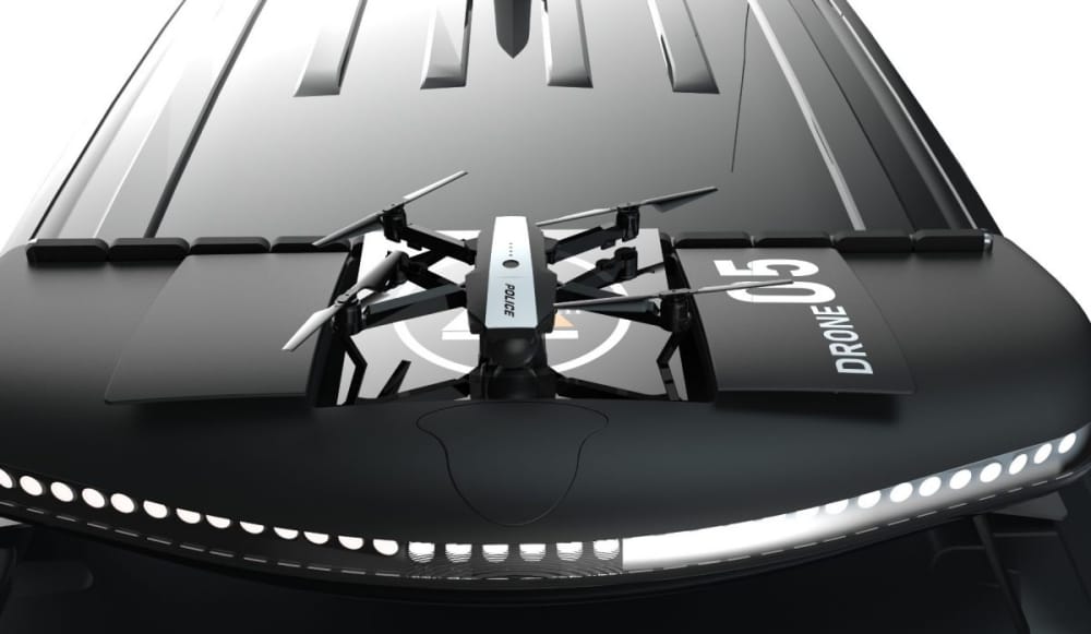 World’s 1st AI-Powered Drones for Police Patrol Units