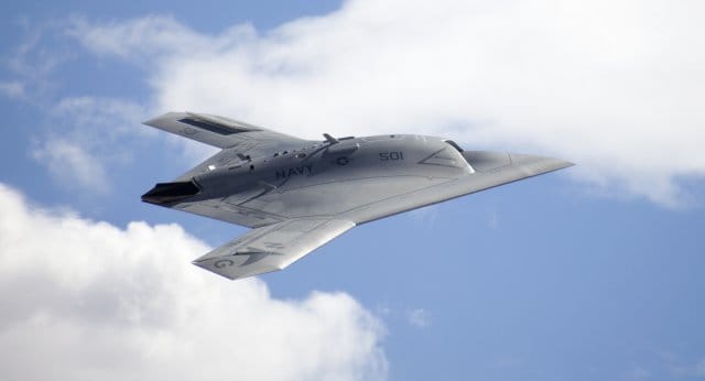 Eaton Supplies Hydraulic System Support for X-47B