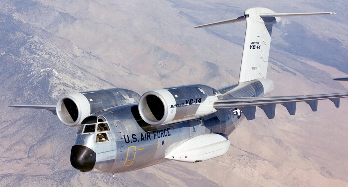 Boeing YC-14 -The Plane that No One Wanted (But Could Land on a Football Field)
