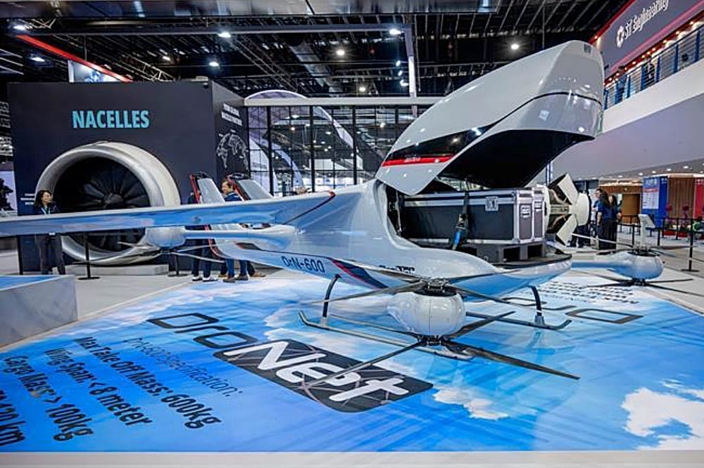 Singapore’s ST Engineering Reveals Medium-Lift VToL Cargo Drone