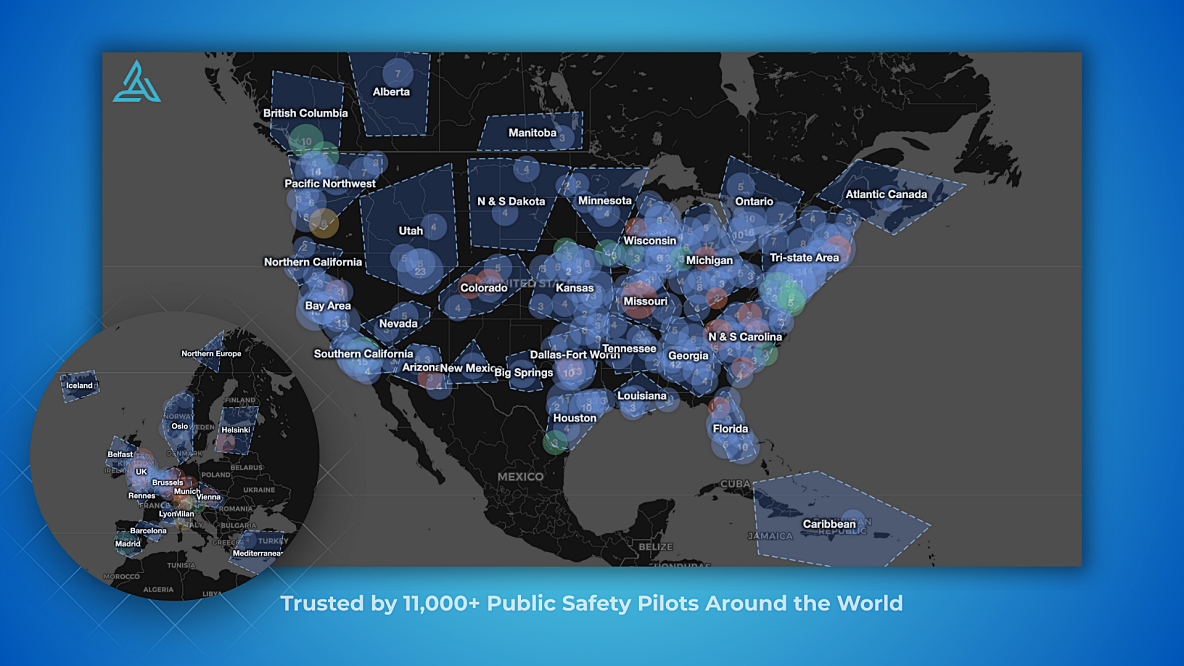 AirData Launches Public Safety Program for Drone Fleets