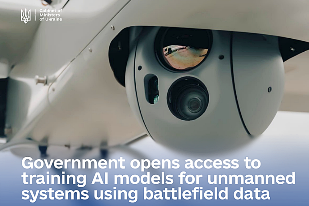 Ukraine Unveils AI Platform for Training Unmanned Systems With Real-World Battlefield Data
