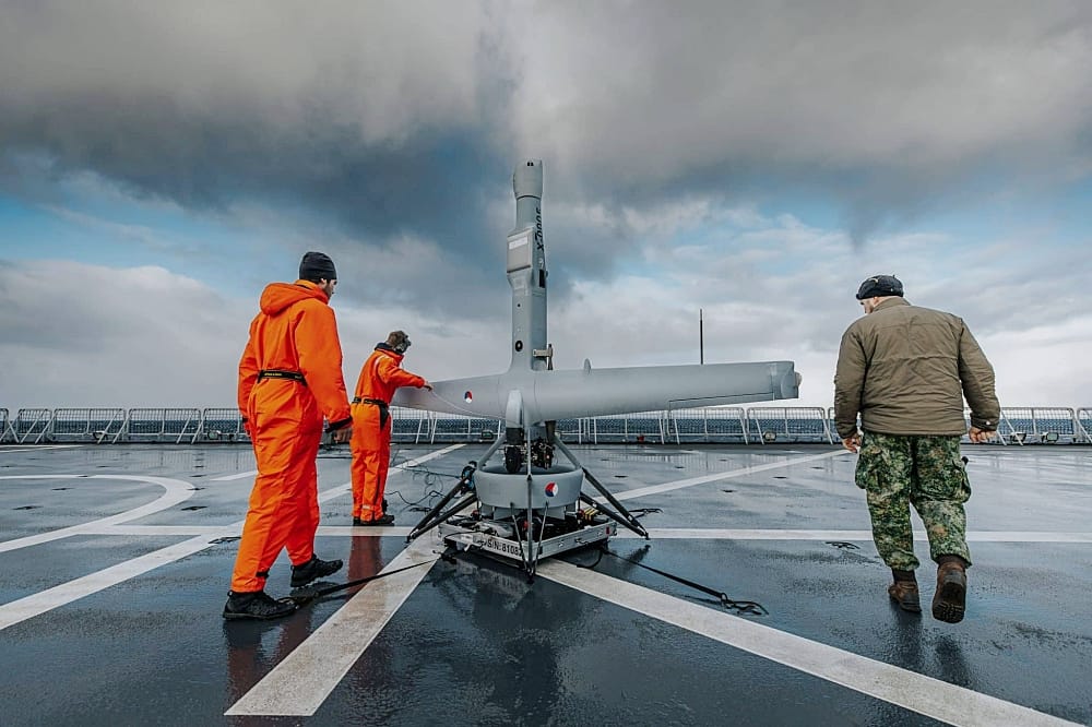 Royal Netherlands Navy Receives 12 V-BAT Drones