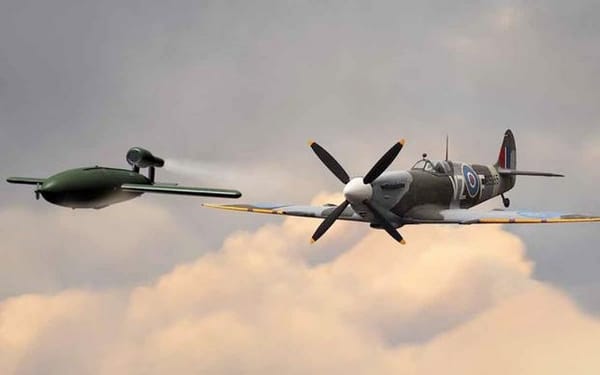 How Allied Pilots 'Rammed' Nazi Cruise Missiles Out of the Sky
