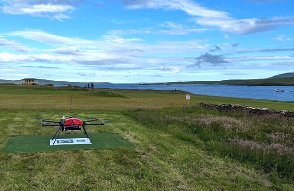 Skyports Drone Services and Speedbird Aero Launch Royal Mail Deliveries in Orkney