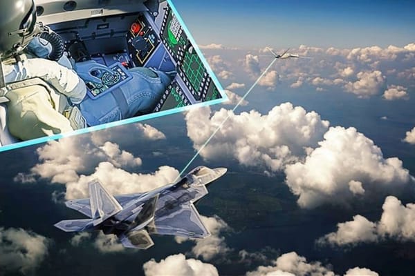 Lockheed Martin Uses 5th Gen Fighter to Command Drone in Flight