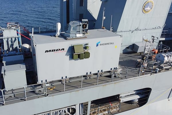 Rheinmetall and MBDA Join on Naval Laser Weapons