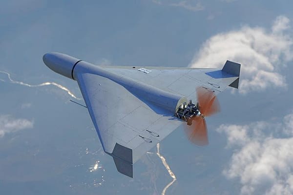 shahed drone in flight