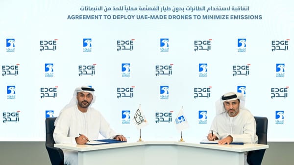 Abu Dhabi National Oil Company Partners with EDGE to Use UAE-Made Drones to Minimize Emissions