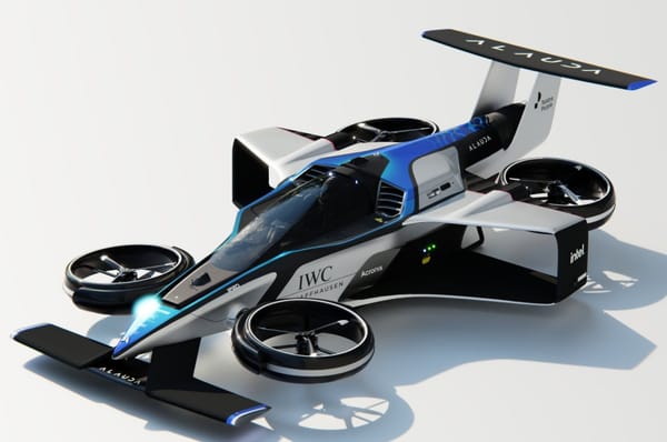 Alauda Aeronautics Unveils Hydrogen-Powered Flying Electric Race Car