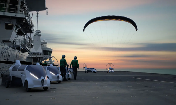 Animal Dynamics’ Stork Parafoil UAV Selected for Royal Navy’s UAS Heavy Lift Challenge  -Phase 2