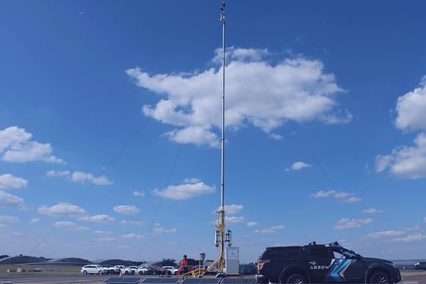 NATS Services and Altitude Angel Deployed Arrow Towers ‘Behind the Scenes’ at Farnborough Airshow