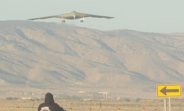B-21 Bomber Takes First Flight