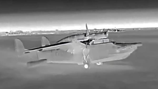 Ukrainian Drones Strike Russia’s Rare Be-12 Flying Boats