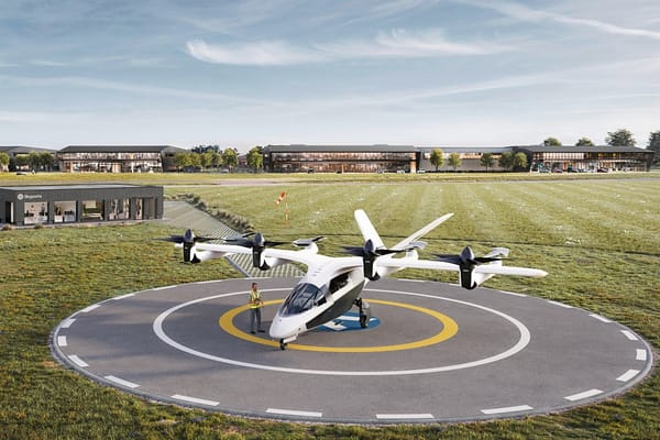 First Look at Skyports' UK Vertiport Revealed
