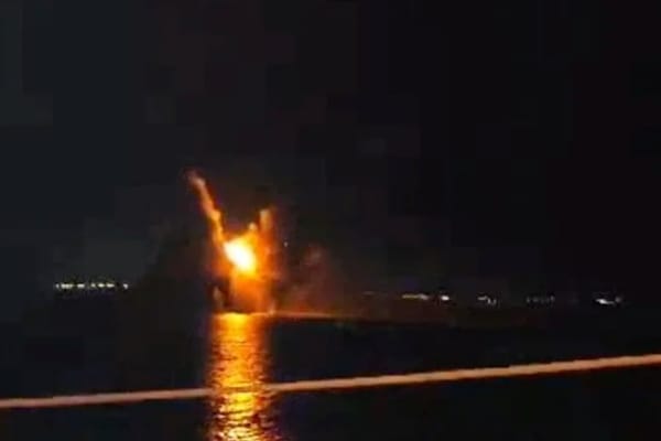 Sinking of Russian Warship ‘Sergei Kotov’ Shown from Both Sides