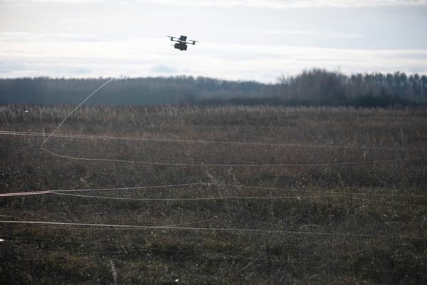 Ukrainian Solution to Fiber-Optic Drones