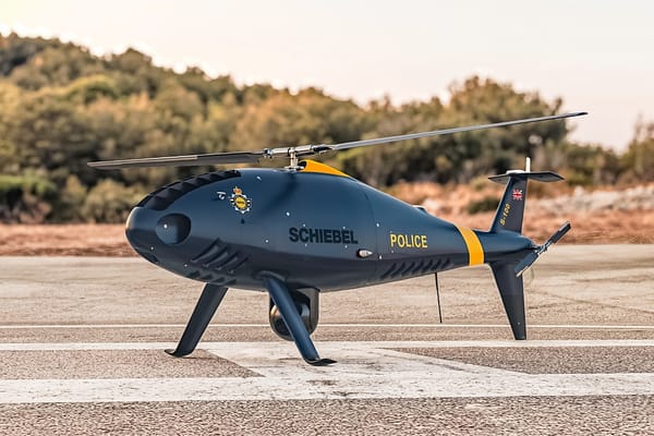 Schiebel CAMCOPTER S-100 Selected for UK Police Trials