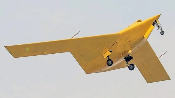 China’s  CH-7 Flying Wing Stealth Drone Flies
