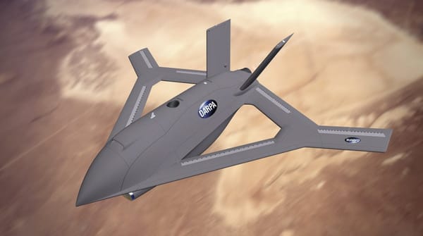 DARPA's X-65 has no External Control Surfaces