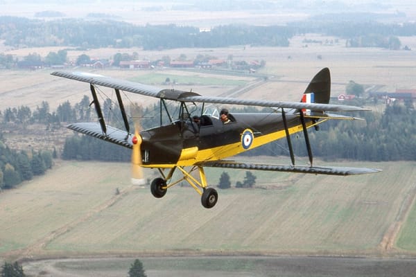 de Havilland DH.82 Tiger Moth - the Biplane that Brought a Knife to a Gun Fight