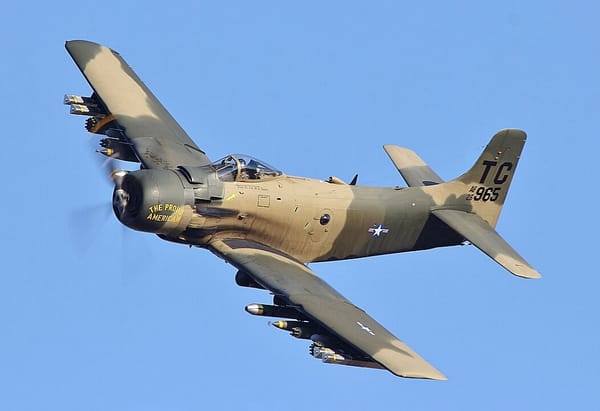 Douglas A-1 Skyraider - America’s Prop Monster No Jet Could Kill