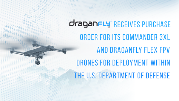 US Department of Defense to Buy Draganfly Drones