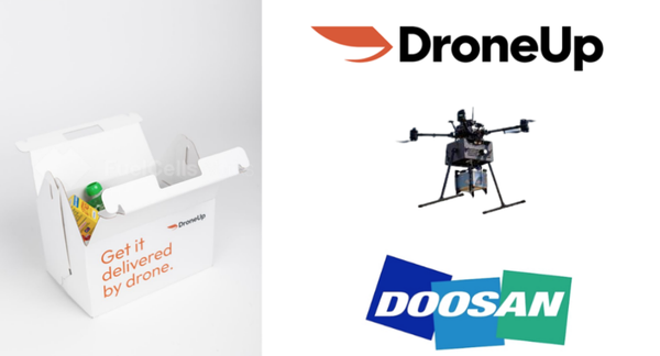 DroneUp and Doosan Test Hydrogen Fuel Cell Technology for Drones