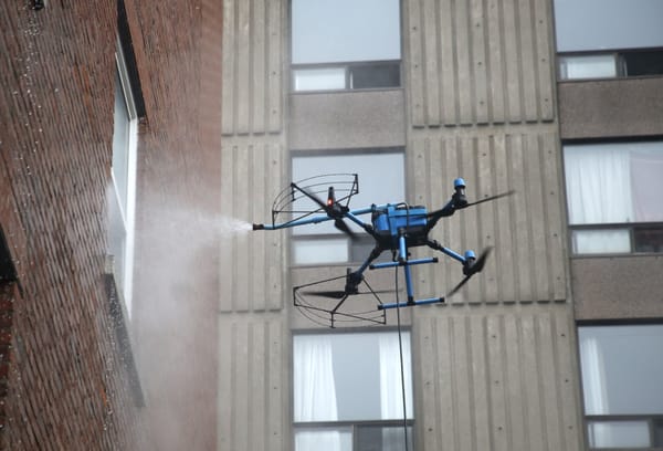 Window-Washing Drones - a Lucrative Franchise