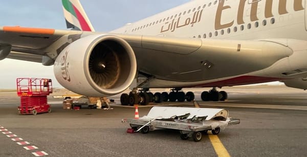 Emirates Airbus A380 Allegedly Hit by ‘Large Drone’ While Landing in Nice