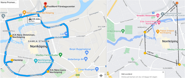Study of Emissions, Costs, and Time for Last-Mile Goods Delivery by Drones Versus Trucks