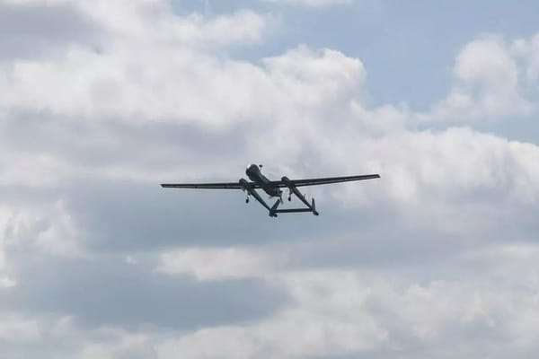 German Heron TP Makes Maiden Flight Over Germany