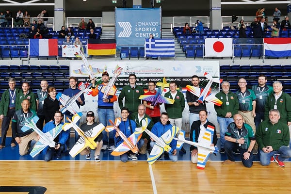 The 6th FAI F3P World Championship for Indoor Aerobatic Model Aircraft