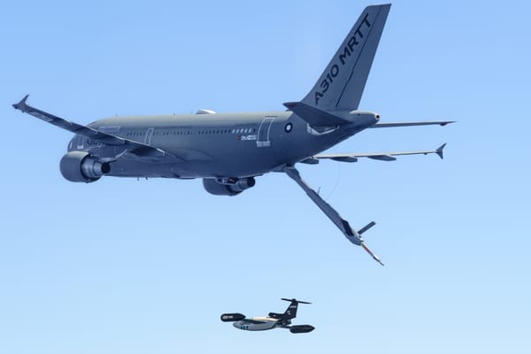 Airbus Controls Drone from a Tanker Aircraft