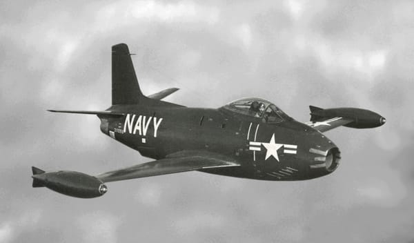 FJ-1 Fury | The US Navy’s First Jet Powered Carrier Plane