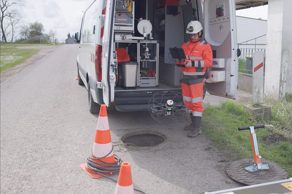 Drones Help Veolia Water Increases Safety and Efficiency of Sewer Inspections