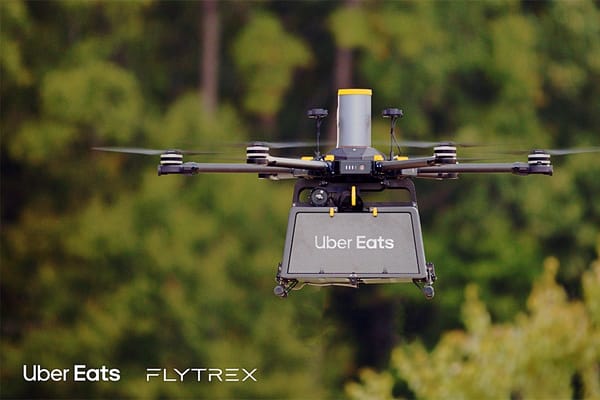 Uber Partners with Flytrex to Launch Drone Delivery