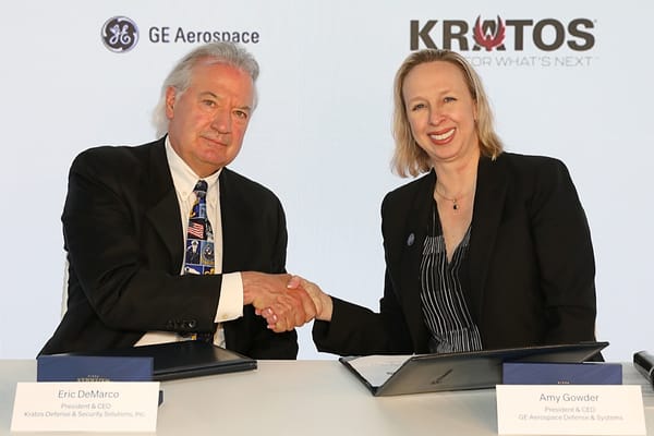 GE Aerospace Teams with Kratos to Build Small Engines for Collaborative Combat Aircraft