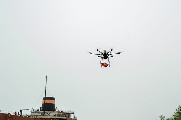 Skyports Conducts Proof-of-Concept Shore-to-Ship Drone Deliveries in Michigan’s Great Lakes Region