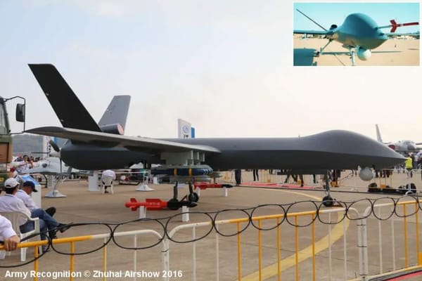 Iraqi Air Force Displays Chinese-Made CH-5 UAV