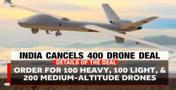 India Cancels $26M Deal for 400 Drones with Chinese Parts over Cybersecurity Concerns