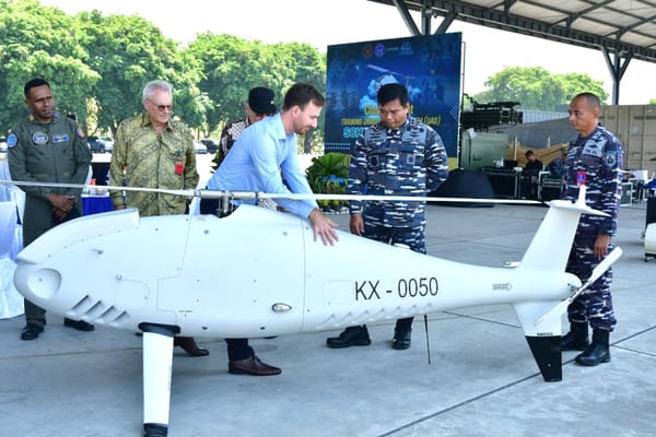 Indonesian Naval Aviation Concludes Schiebel Camcopter S-100 UAS Training
