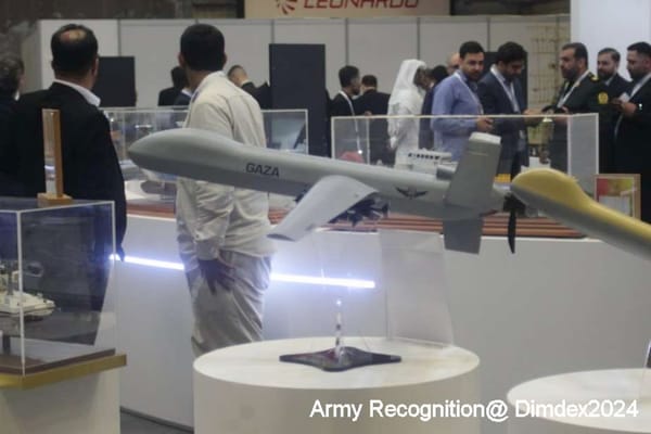 Iran Unveils Shahed-149 Gaza Combat Drone at DIMDEX 2024